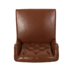 Beltagh Contemporary Wingback Tufted Swivel Office Chair - Christopher Knight Home 11 Beltagh Contemporary Wingback Tufted Swivel Office Chair - Christopher Knight Home -Living Furniture GUEST 2f684454 6be2 4790 b857 f10713810b65