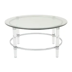 Glass Coffee Table Cocktail Table Center Table Side Table Small Table, Round/Rectangular-Christopher Knight Home 8 Glass Coffee Table Cocktail Table Center Table Side Table Small Table, Round/Rectangular-Christopher Knight Home -Living Furniture GUEST 31882d70 22e3 48e4 b9e4 4f2cbbd61701