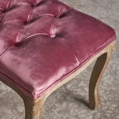Tassia New Velvet Tufted Bench - Blush - Christopher Knight Home 5 Tassia New Velvet Tufted Bench - Blush - Christopher Knight Home -Living Furniture GUEST 327f719b c537 4f29 8645 09aa4e876069