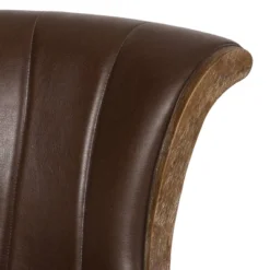 Coulee Contemporary Upholstered Roll Back Swivel Office Chair Dark Brown/Natural - Christopher Knight Home 19 Coulee Contemporary Upholstered Roll Back Swivel Office Chair Dark Brown/Natural - Christopher Knight Home -Living Furniture GUEST 333a42ff 1f10 44f7 9a6f d3fb0f3795a2