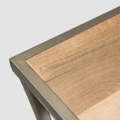 Kimball Modern Industrial Console Table Natural - Christopher Knight Home -Living Furniture GUEST 33bf3a41 02df 4317 94ab a4f3a2bfe723