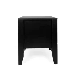 Industrial End Side Table Storage Space With Faux Wood-Christopher Knight Home -Living Furniture GUEST 35916f98 e280 44d8 a657 316e6a829cb5