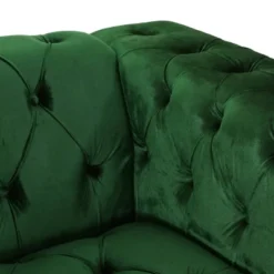 Sagewood Contemporary Velvet Tufted 3 Seater Sofa Emerald/Espresso - Christopher Knight Home 16 Sagewood Contemporary Velvet Tufted 3 Seater Sofa Emerald/Espresso - Christopher Knight Home -Living Furniture GUEST 35b3ccdf d57c 4a48 b0a9 bdeaccf938bf