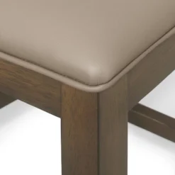 2pc Emory Farmhouse Upholstered Wood Counter Height Barstools - Christopher Knight Home -Living Furniture GUEST 37138880 a5f9 40cd a175 70f760a1b6e1