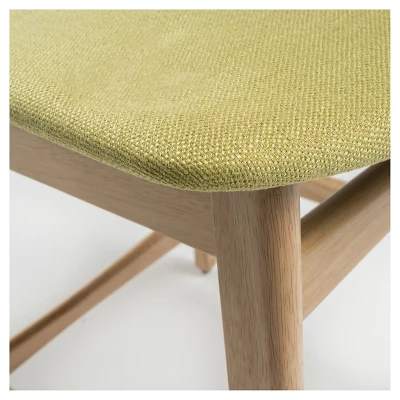 Set Of 2 24" Gavin Natural Frame Counter Height Barstool - Christopher Knight Home 2 Set Of 2 24" Gavin Natural Frame Counter Height Barstool - Christopher Knight Home - Image 2