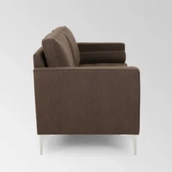 Portwall Contemporary Tufted Sofa Brown - Christopher Knight Home 8 Portwall Contemporary Tufted Sofa Brown - Christopher Knight Home -Living Furniture GUEST 380c9612 2db9 439a 9bda a44b5f7970e6