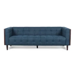 Mclarnan Contemporary Tufted 3 Seater Sofa - Christopher Knight Home -Living Furniture GUEST 383324f4 1f32 4ed6 acd9 f3f06f90a4ee