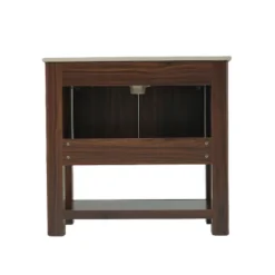 Christopher Knight Home Raisa 35" Modern Bathroom Vanity With Rectangle Ceramic Sink And Open Shelf -Living Furniture GUEST 384ba6c4 586f 488d aa1a a33d0e0606e4