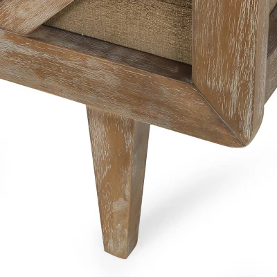 Zentner Rustic Tufted Double End Chaise Lounge With Bolster Pillows - Christopher Knight Home 5 Zentner Rustic Tufted Double End Chaise Lounge With Bolster Pillows - Christopher Knight Home - Image 5