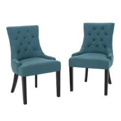 Set Of 2 Hayden Tufted Dining Chairs - Christopher Knight Home -Living Furniture GUEST 38e5fa2f ce22 479a 855c 85b165ad4478