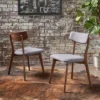 Set Of 2 Chazz Mid-Century Dining Chair - Christopher Knight Home