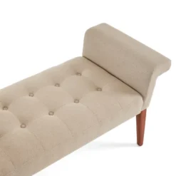 Christopher Knight Home Argus 49" Upholstered Tufted Wood Ottoman 10 Christopher Knight Home Argus 49" Upholstered Tufted Wood Ottoman -Living Furniture GUEST 3b7b8600 cbd3 43df 9038 51e7bf9c37ec