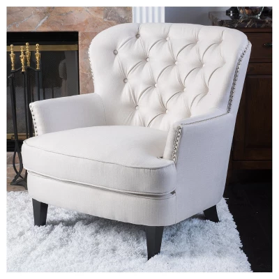 Tafton Tufted Club Chair - Christopher Knight Home 1 Tafton Tufted Club Chair - Christopher Knight Home