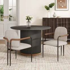 Christopher Knight Home Ihab Modern Upholstered Dining Chair With Iron Frame (Set Of 2) 19 Christopher Knight Home Ihab Modern Upholstered Dining Chair With Iron Frame (Set Of 2) -Living Furniture GUEST 411ab85d a092 4544 a139 6bf7667c3964