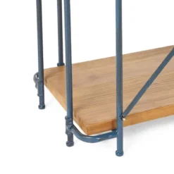 Yorktown 66.75" 5-Shelf Industrial Bookcase Brown - Christopher Knight Home -Living Furniture GUEST 418a0068 9d3a 414b 945a 3ce13375915a