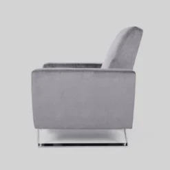 Brightwood Modern Press-Back Recliner Gray - Christopher Knight Home -Living Furniture GUEST 4201111f 630a 4cb1 a99e 6e27f2f5c7b1
