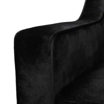 Knouff Modern Glam Tufted Velvet 3 Seater Sofa - Christopher Knight Home 6 Knouff Modern Glam Tufted Velvet 3 Seater Sofa - Christopher Knight Home - Image 6