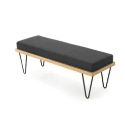 Elisha Industrial Modern Bench - Christopher Knight Home 8 Elisha Industrial Modern Bench - Christopher Knight Home -Living Furniture GUEST 42c5b57c 0ca8 4333 a236 405e961a071f