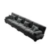 Christopher Knight Home Tony Modular 4-Seater Chenille Upholstery 173.2" Sectional Sofa With Deep Seating