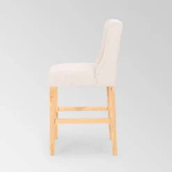 Set Of 2 Landria Button Tufted Wingback Counter Height Barstools - Christopher Knight Home -Living Furniture GUEST 437c2838 d3fc 4cda 9464 65d111fefe68