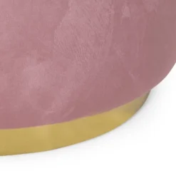 Croton Modern Glam Velvet Swivel Ottoman - Christopher Knight Home -Living Furniture GUEST 4392f972 4017 417f 9c39 026cbe650850