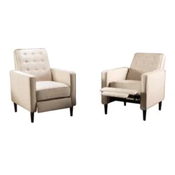 Set Of 2 Mervynn Mid-Century Recliner - Christopher Knight Home 26 Set Of 2 Mervynn Mid-Century Recliner - Christopher Knight Home -Living Furniture GUEST 43c874bf d732 41cb 874f 73c3f22ed3d8