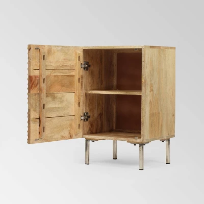 Allaire Modern Side Table Tan - Christopher Knight Home 5 Allaire Modern Side Table Tan - Christopher Knight Home - Image 5