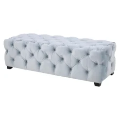 Piper Tufted Rectangular Ottoman Bench - Christopher Knight Home -Living Furniture GUEST 477b547b dcac 4462 af87 88b1a7dff5ba