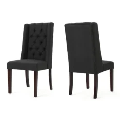Set Of 2 Blythe Tufted Dining Chairs - Christopher Knight Home 13 Set Of 2 Blythe Tufted Dining Chairs - Christopher Knight Home -Living Furniture GUEST 49724094 171d 4261 a024 307d65e95840