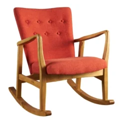 Callum Mid-Century Fabric Rocker - Christopher Knight Home 10 Callum Mid-Century Fabric Rocker - Christopher Knight Home -Living Furniture GUEST 4a0ccfd5 2672 4618 b28b 3f68c8af31e5