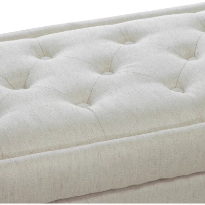 Chantelle Fabric Storage Ottoman - Christopher Knight Home 2 Chantelle Fabric Storage Ottoman - Christopher Knight Home - Image 2