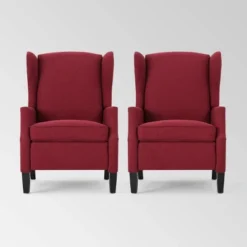 Set Of 2 Wescott Contemporary Fabric Recliners - Christopher Knight Home 31 Set Of 2 Wescott Contemporary Fabric Recliners - Christopher Knight Home -Living Furniture GUEST 4a4c8a37 774b 4720 9e3b cae90c073131