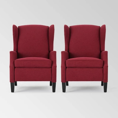 Set Of 2 Wescott Contemporary Fabric Recliners - Christopher Knight Home 14 Set Of 2 Wescott Contemporary Fabric Recliners - Christopher Knight Home - Image 14