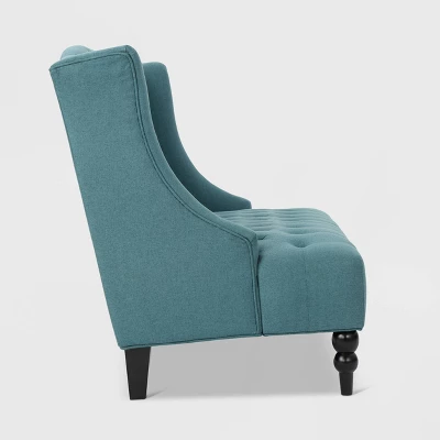 Leora Winged Loveseat - Christopher Knight Home 4 Leora Winged Loveseat - Christopher Knight Home - Image 4