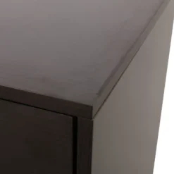 Doerun Mid-Century Modern Storage TV Stand For TVs Up To 48" Dark Gray/Black - Christopher Knight Home -Living Furniture GUEST 4bf1c0d7 44ab 4ce0 8bb0 0105800bacc8