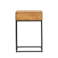 Gaudet Modern Industrial Handmade Mango Wood C Shaped Side Table With Drawer Natural/Black - Christopher Knight Home 13 Gaudet Modern Industrial Handmade Mango Wood C Shaped Side Table With Drawer Natural/Black - Christopher Knight Home -Living Furniture GUEST 4e690897 612d 4b5e bcb2 74f32d704d5c
