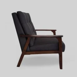 Duluth Mid-Century Armchair Black - Christopher Knight Home 8 Duluth Mid-Century Armchair Black - Christopher Knight Home -Living Furniture GUEST 4f782bd0 6e87 4d74 99b8 960fff544b2b