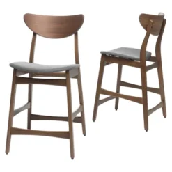 Set Of 2 24" Gavin Counter Height Barstool - Christopher Knight Home -Living Furniture GUEST 4fcdf2c0 80ee 4924 9683 ab8215fe5f2d