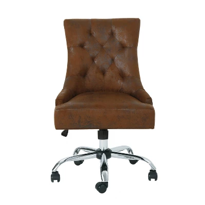 Americo Home Office Desk Chair - Christopher Knight Home 6 Americo Home Office Desk Chair - Christopher Knight Home - Image 6