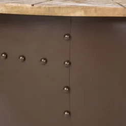 Christopher Knight Home Algonac Modern Industrial Handcrafted Mango Wood And Iron Storage Coffee Table, Natural -Living Furniture GUEST 511d890c 73ef 47d6 bcf8 3e3a1509ee0c