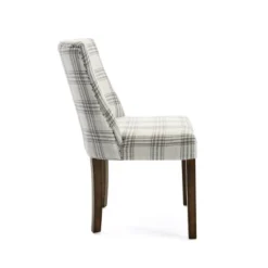 2pk Harman Contemporary Upholstered Plaid Dining Chairs Gray/Light Beige/Brown - Christopher Knight Home 13 2pk Harman Contemporary Upholstered Plaid Dining Chairs Gray/Light Beige/Brown - Christopher Knight Home -Living Furniture GUEST 51abdcd1 98ba 4f06 aac9 75ce5b27b4d7
