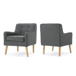Set Of 2 Felicity Mid-Century Armchairs - Christopher Knight Home -Living Furniture GUEST 51b47957 5447 4c04 8f00 3629f5c0ea79