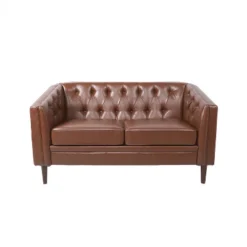 Christopher Knight Home Cantrell Faux Leather Tufted Loveseat 18 Christopher Knight Home Cantrell Faux Leather Tufted Loveseat -Living Furniture GUEST 528bdf3d cc84 432a bfc1 bf471424e80e