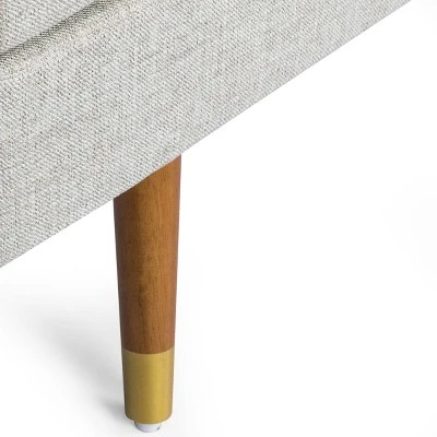 Keairns Mid Century Modern Tufted Double End Chaise Lounge With Bolster Pillows - Christopher Knight Home 7 Keairns Mid Century Modern Tufted Double End Chaise Lounge With Bolster Pillows - Christopher Knight Home - Image 7