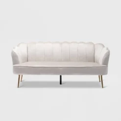 Reitz Modern Glam Velvet Channel Stitch 3 Seater Shell Sofa - Christopher Knight Home 22 Reitz Modern Glam Velvet Channel Stitch 3 Seater Shell Sofa - Christopher Knight Home -Living Furniture GUEST 5600ca45 0f90 411a 9f5a d289e2a38c6a