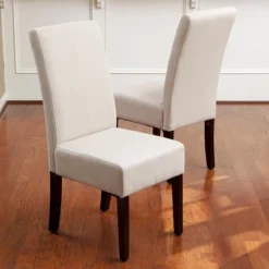 Set Of 2 T-Stitch Fabric Dining Chair - Christopher Knight Home -Living Furniture GUEST 57b87740 db35 44e9 9755 4aa17aed1281