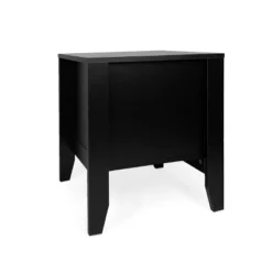 Industrial End Side Table Storage Space With Faux Wood-Christopher Knight Home -Living Furniture GUEST 59d074fd 5dee 4d77 b65c 58dd6f99c2b0
