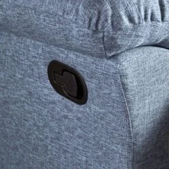 Kearney Traditional Glider Recliner With Pillow Top Arms Navy Blue Tweed - Christopher Knight Home -Living Furniture GUEST 5a4658c9 9e68 45c6 933a dbae7f16a17e