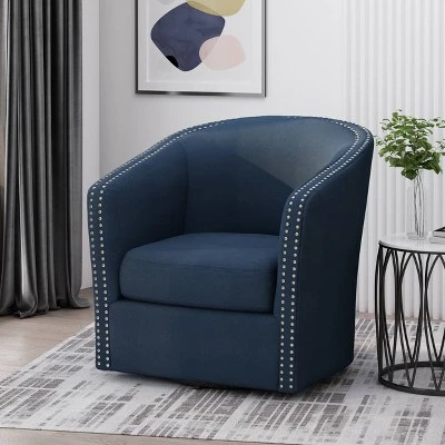 Maya Contemporary Swivel Chair - Christopher Knight Home 1 Maya Contemporary Swivel Chair - Christopher Knight Home