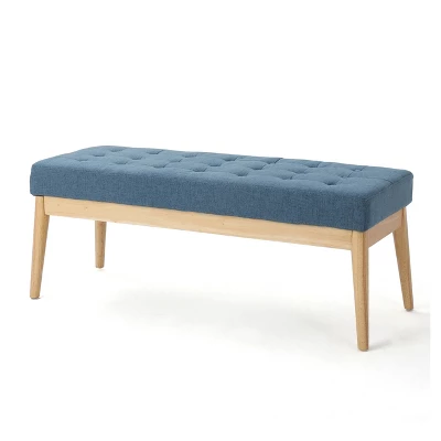 Saxon Upholstered Bench - Christopher Knight Home 6 Saxon Upholstered Bench - Christopher Knight Home - Image 6